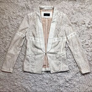 Anthropologie Dolce Vita Laser Cut Tacey  Blazer